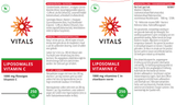 Liposomale vitamine C - NowVitamins - Vitals - 8716717004164