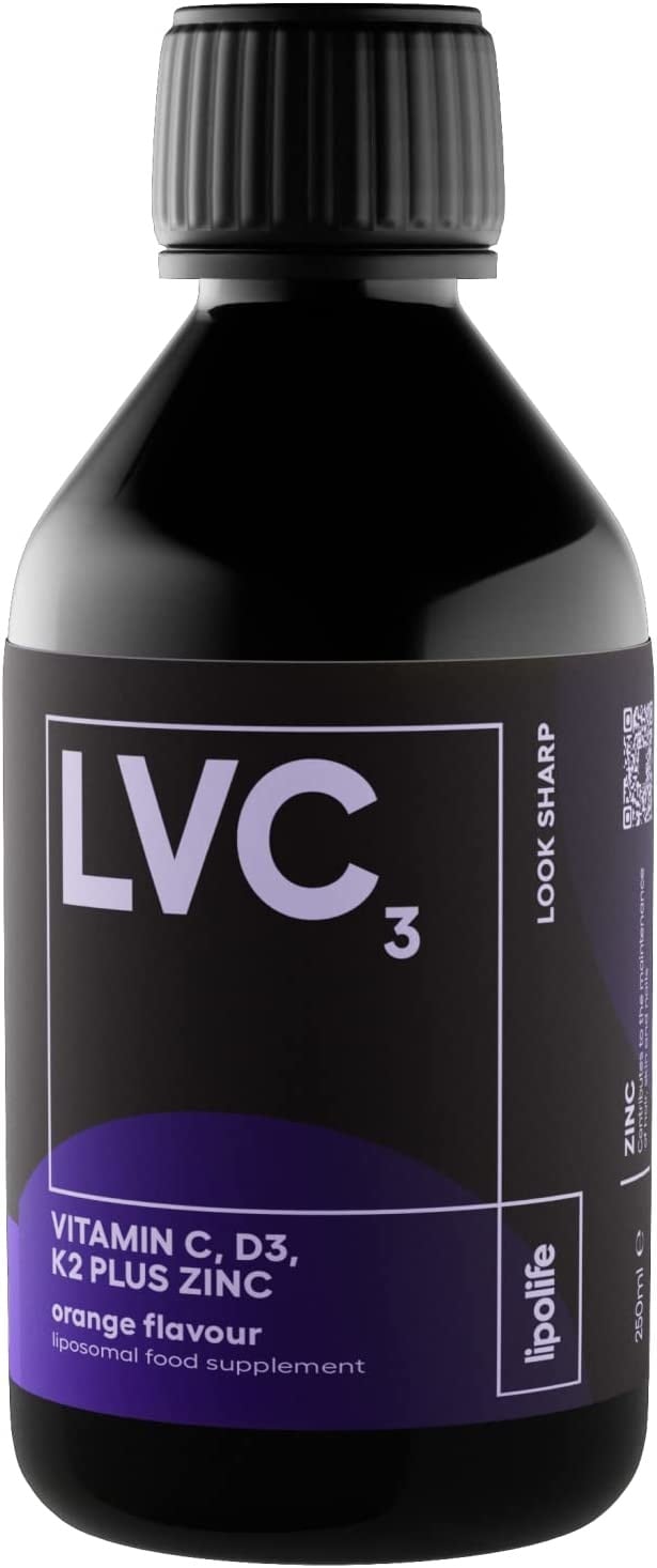 LVC3 Liposomaal Zink, D3, C en K2 - NowVitamins - LipoLife - 6834056547974