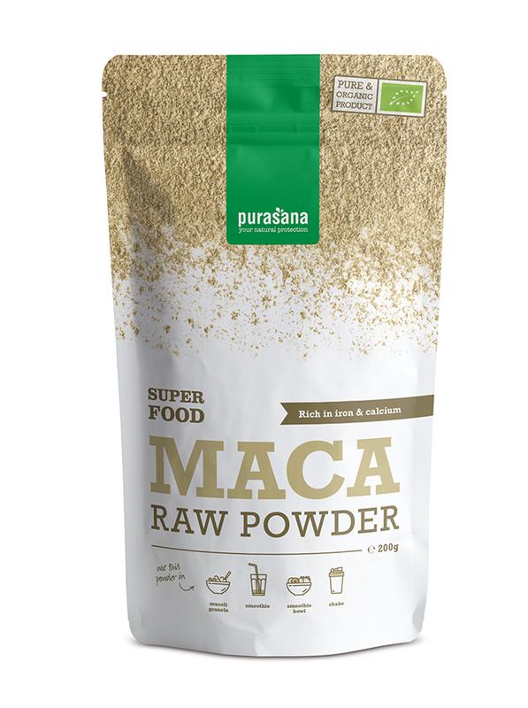 Maca poeder vegan bio - NowVitamins - Purasana - 5400706613231