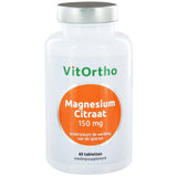 Magnesium Citraat 150 mg - NowVitamins - VitOrtho - 8717056140940