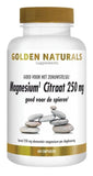 Magnesium citraat 250 mg - NowVitamins - Golden Naturals - 8718164643057