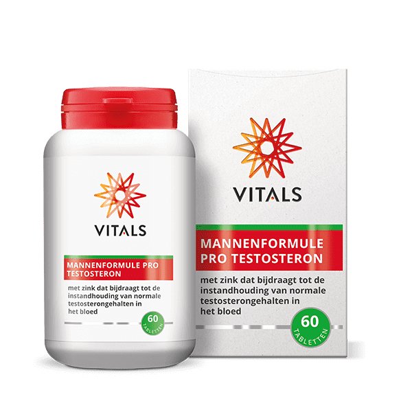 Mannenformule pro testosteron vit - NowVitamins - Vitals - 8716717004140