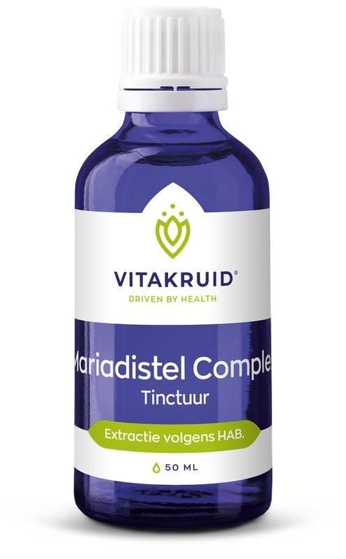 Mariadistel complex tinctuur - NowVitamins - Vitakruid - 8717438690827