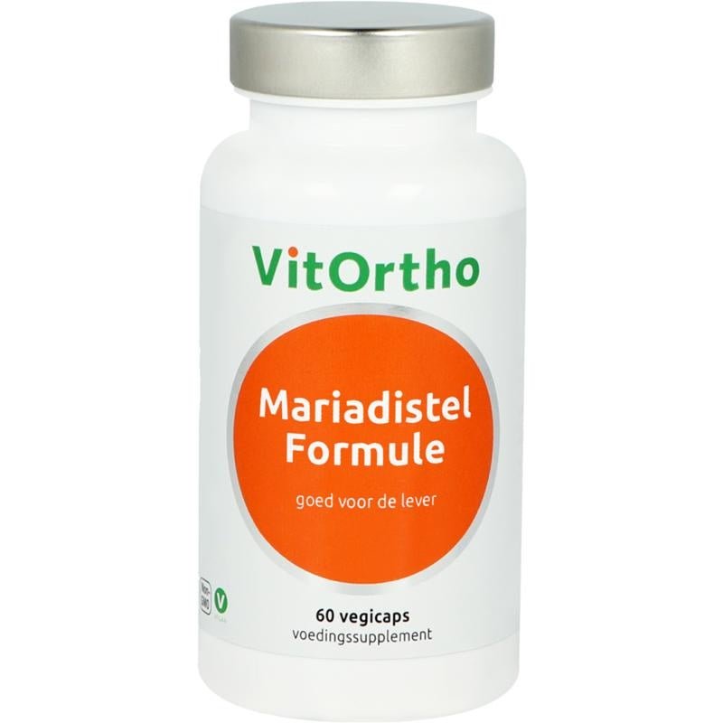 Mariadistel formule - NowVitamins - VitOrtho - 8717056141510