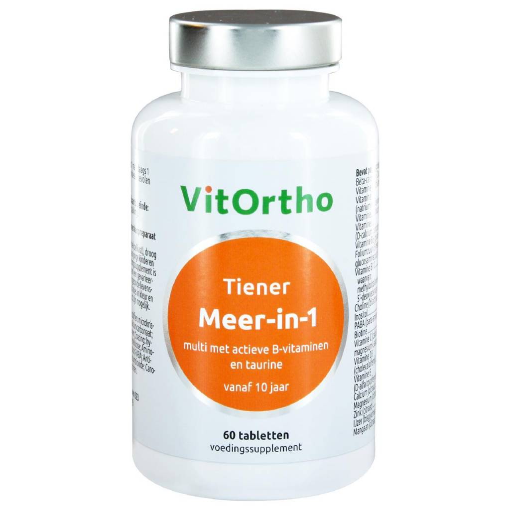 Meer-in-1 Tiener - NowVitamins - VitOrtho - 8717056140353