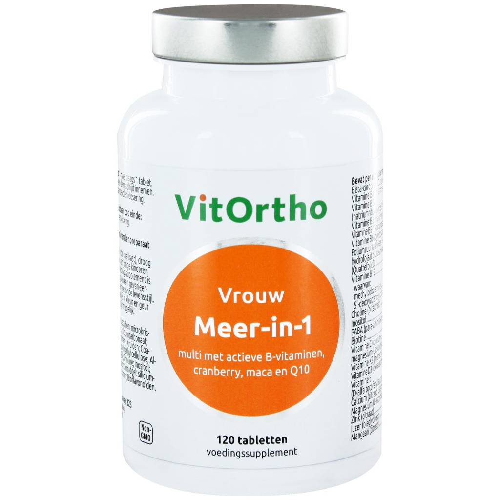 Meer-in-1 Vrouw - NowVitamins - VitOrtho - 8717056140766