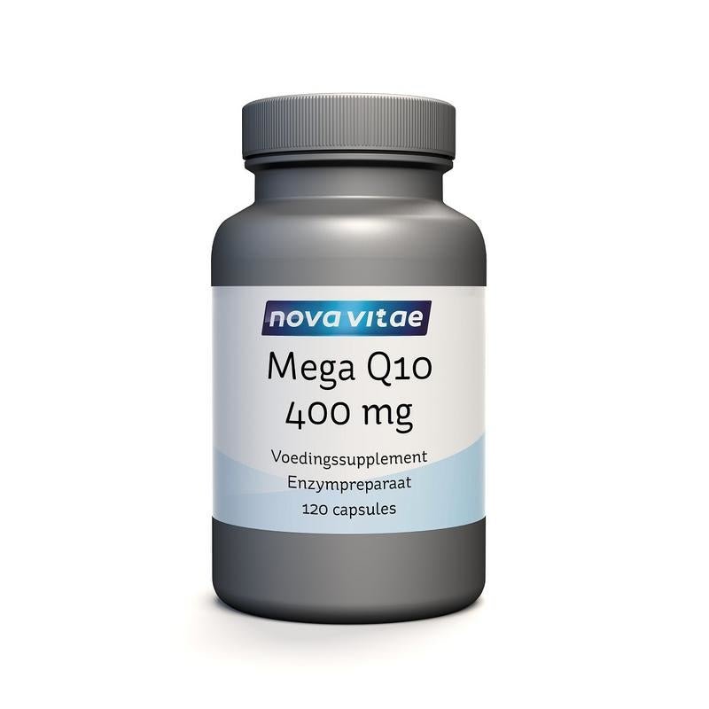 Mega Q10 400 mg - NowVitamins - Nova Vitae - 8717473106635