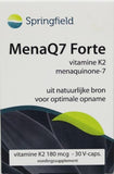MenaQ7 Forte vitamine K2 180 mcg - NowVitamins - Springfield - 8715216240905