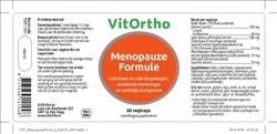 Menopauze Formule - NowVitamins - VitOrtho - 8717056141008