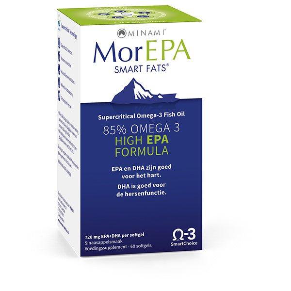 MorEpa smart fats sinaasappel - NowVitamins - Minami - 5425018610952