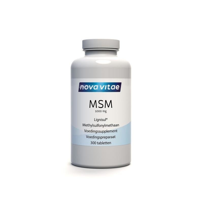 MSM 1000 mg - NowVitamins - Nova Vitae - 8717473093331