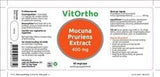 Mucuna Pruriens Extract - NowVitamins - VitOrtho - 8717056141350