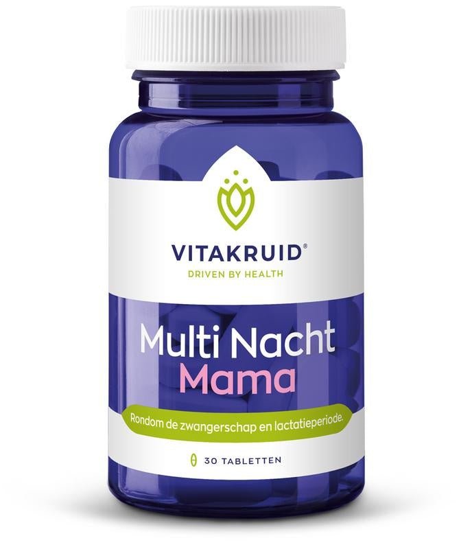 Multi Nacht Mama - NowVitamins - Vitakruid - 8717438690780