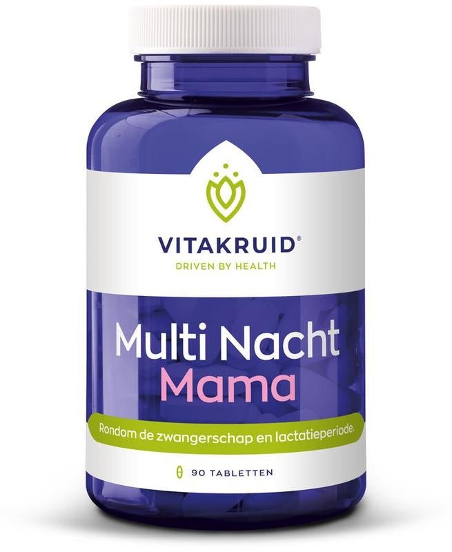 Multi Nacht Mama - NowVitamins - Vitakruid - 8717438690780