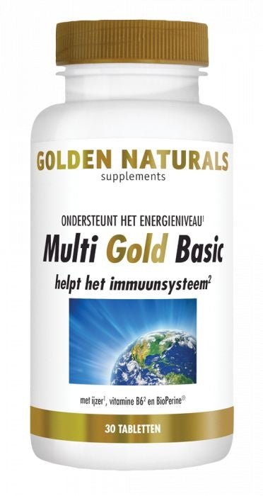 Multi strong gold basic - NowVitamins - Golden Naturals - 8718164647796