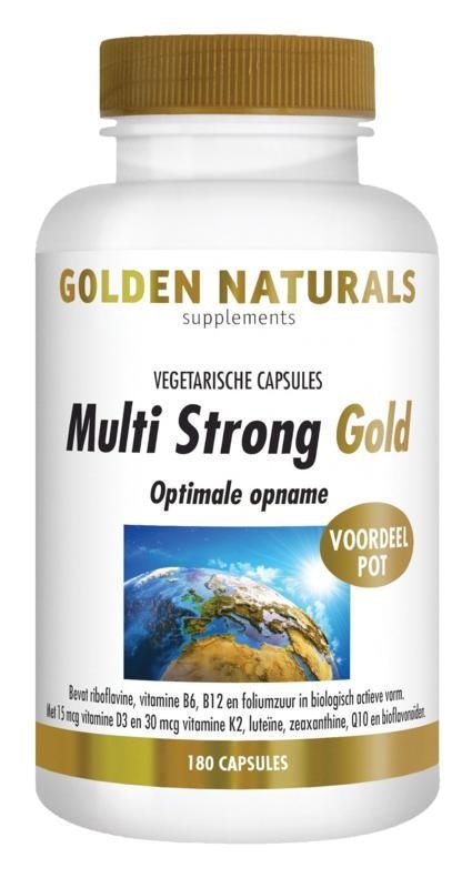 Multi strong gold - NowVitamins - Golden Naturals - 8718164646539