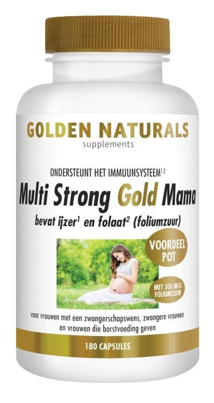 Multi strong gold mama - NowVitamins - Golden Naturals - 8718164647062