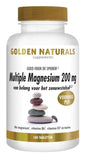 Multiple magnesium 200 mg - NowVitamins - Golden Naturals - 8718164647604