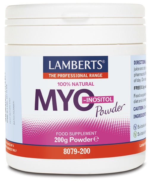 Myo-Inositol - NowVitamins - Lamberts - 5055148411251