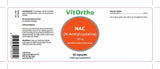NAC (N-Acetylcysteïne) - NowVitamins - VitOrtho - 8717056140254