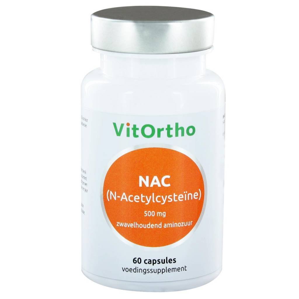 NAC (N-Acetylcysteïne) - NowVitamins - VitOrtho - 8717056140254