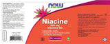 Niacine 500 mg vitamine B3 - NowVitamins - NOW Foods - 733739111098