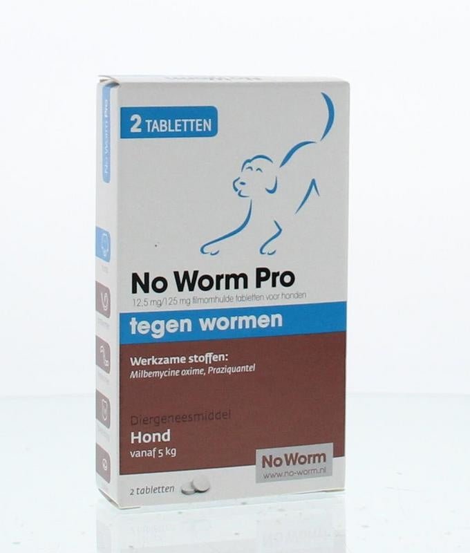 No worm pro hond M - NowVitamins - Exil - 8713112003877