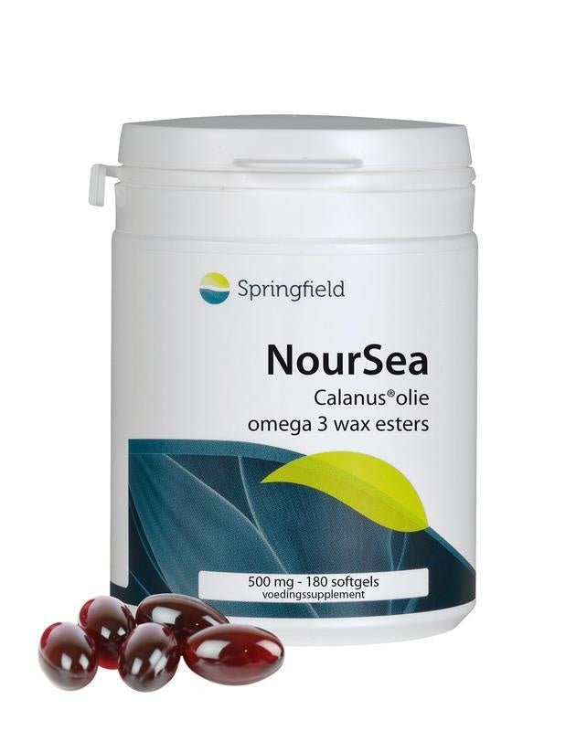 NourSea calanusolie omega 3 wax esters - NowVitamins - Springfield - 8715216209131