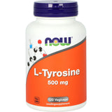 NOW Foods L-Tyrosine 500mg 120 capsules - NowVitamins - NOW Foods - 733736111633