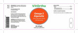 Omega 3 Algenolie - NowVitamins - VitOrtho - 8717056140599