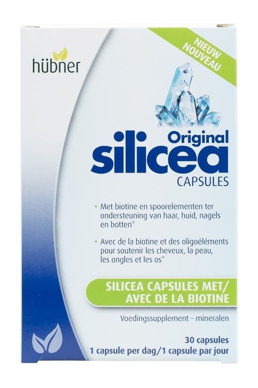 Original silicea capsules met biotine - NowVitamins - Hubner - 4010160419433