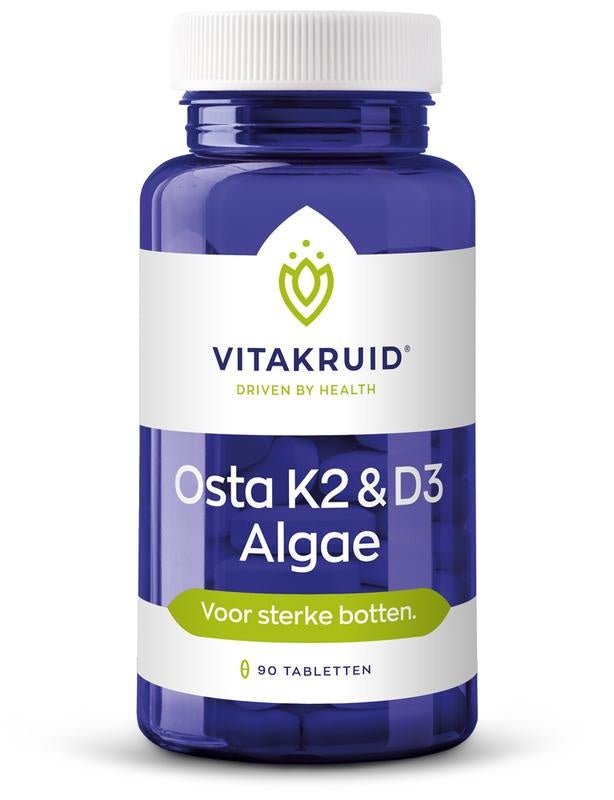 Osta K2 & D3 algae - NowVitamins - Vitakruid - 8717438690704