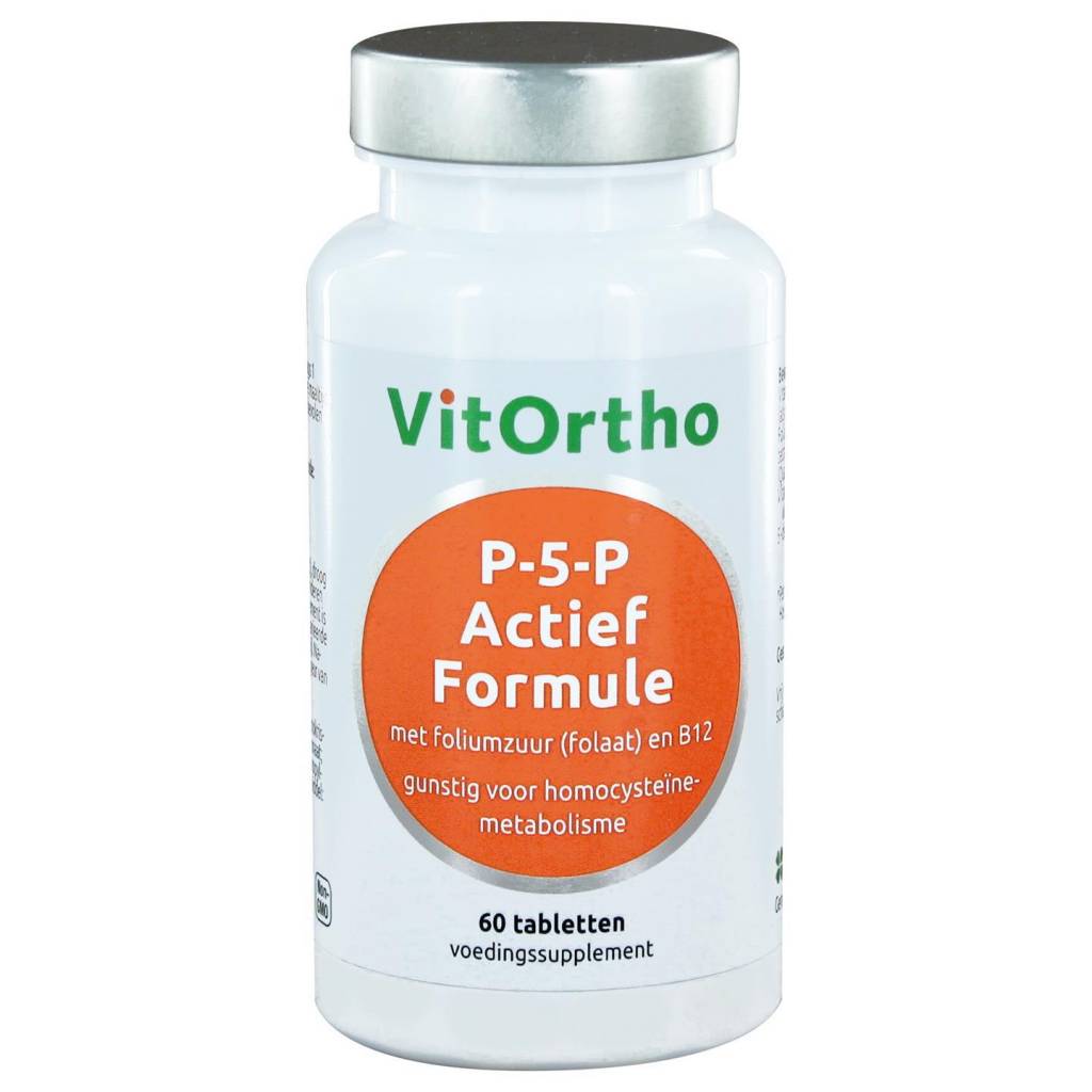 P-5-P Actief Formule (Co-enzym B6) - NowVitamins - VitOrtho - 8717056140063