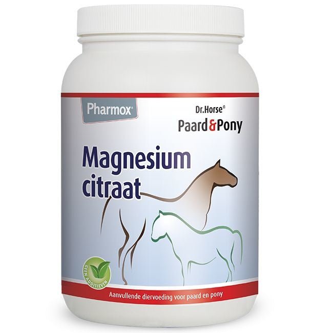 Paard & pony magnesiumcitraat - NowVitamins - Pharmox - 8717344371667