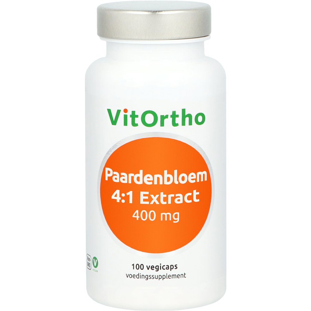 Paardenbloemextract 400mg - NowVitamins - Vitortho - 8717056141701