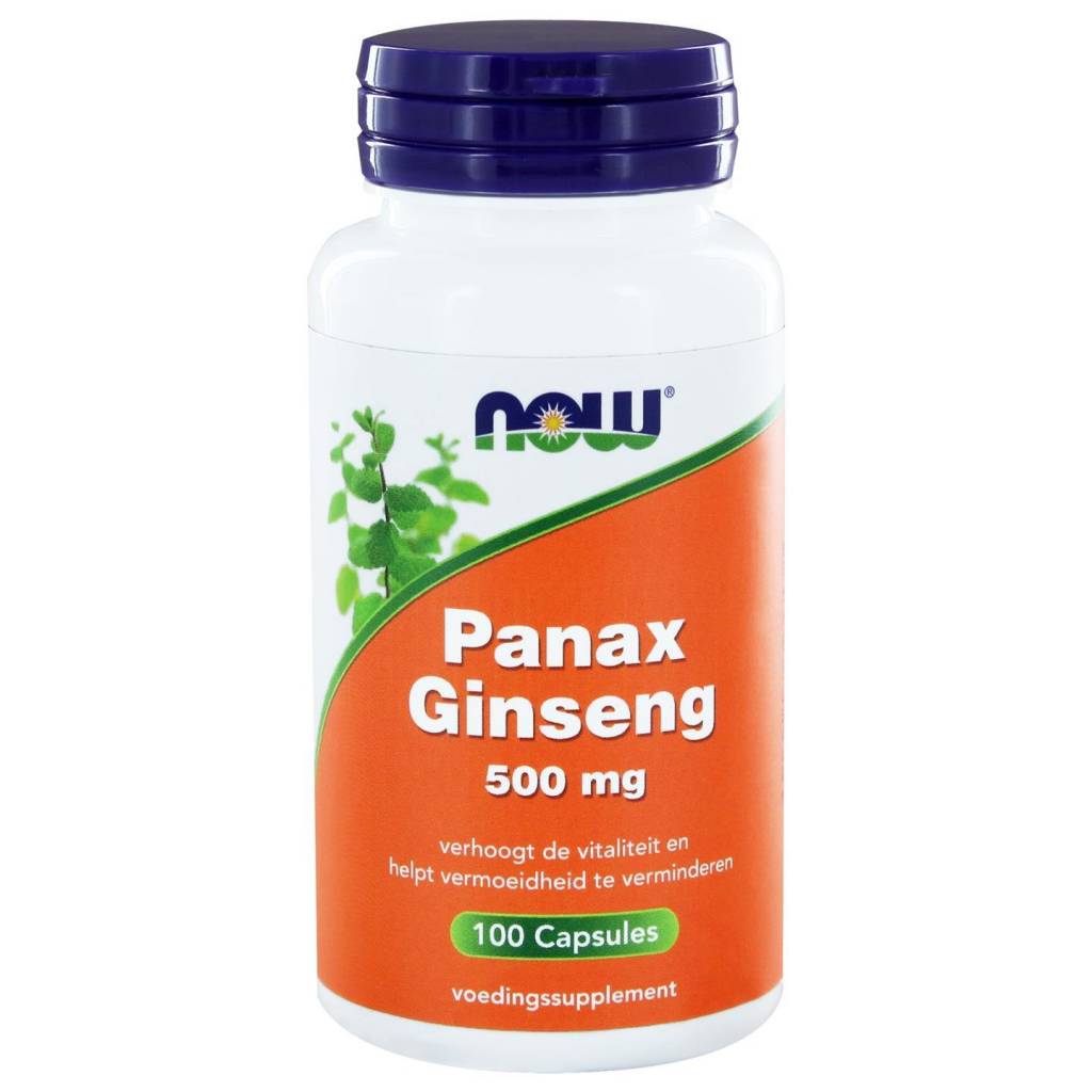 Panax Ginseng 500 mg - NowVitamins - NOW Foods - 733739101624