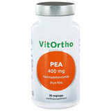 PEA 400 mg palmitoylethanolamide (Pure PEA) - NowVitamins - VitOrtho - 8717056140308