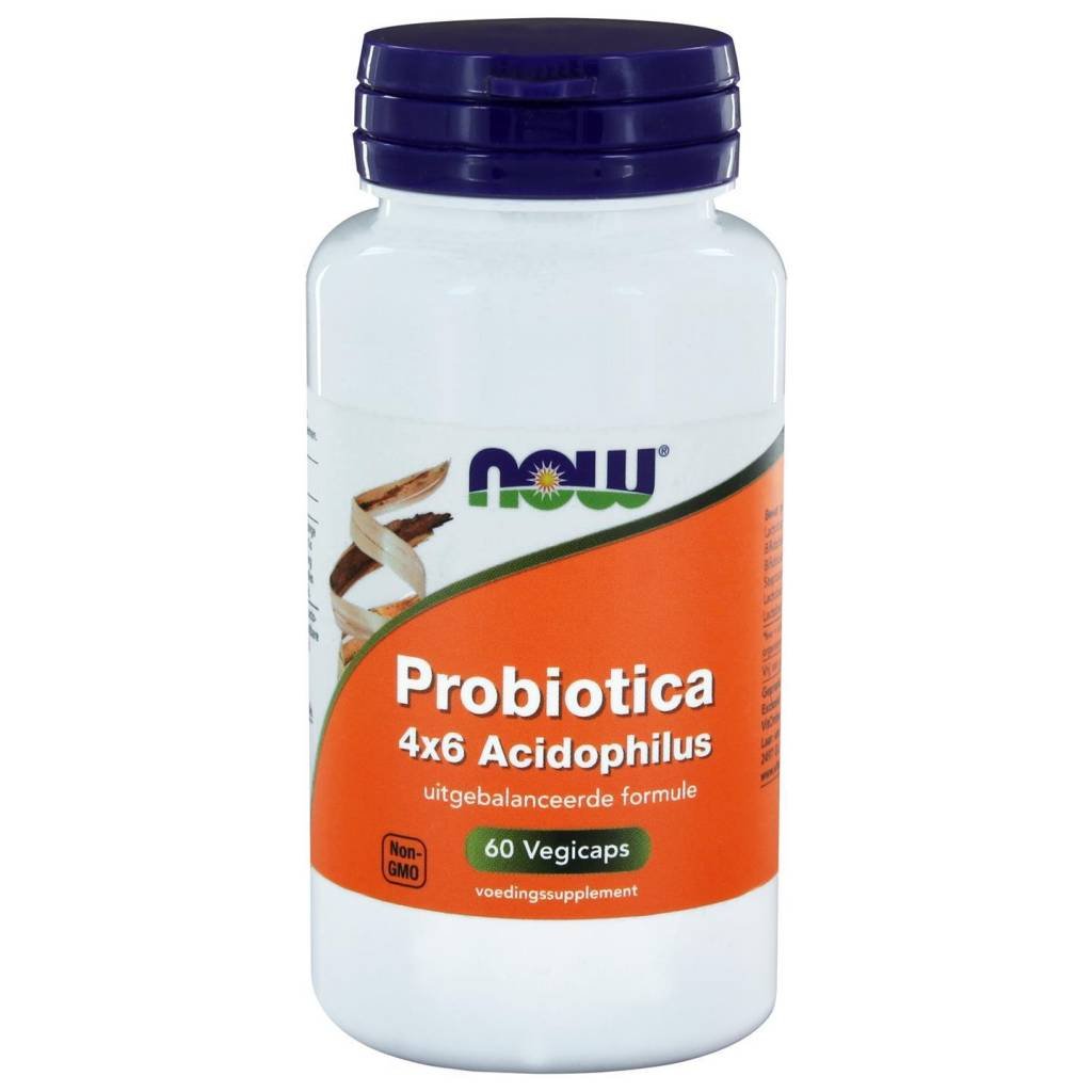 Probiotica 4x6 Acidophilus - NowVitamins - NOW Foods - 733739101884