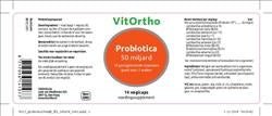 Probiotica 50 miljard - NowVitamins - VitOrtho - 8717056141077