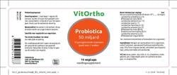 Probiotica 50 miljard - NowVitamins - VitOrtho - 8717056141077