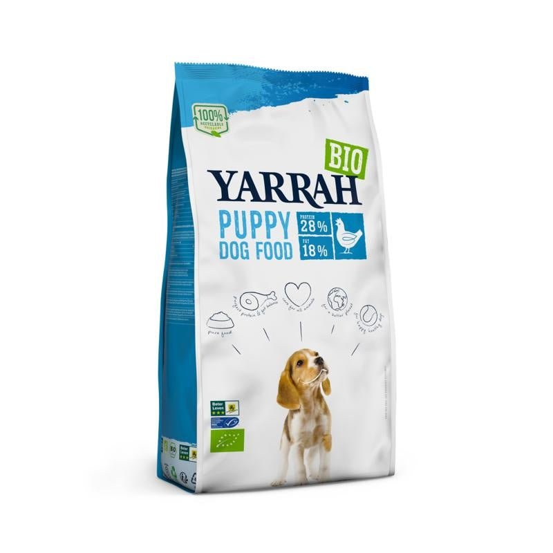 Puppy hondenvoer bio - NowVitamins - Yarrah - 8714265000317