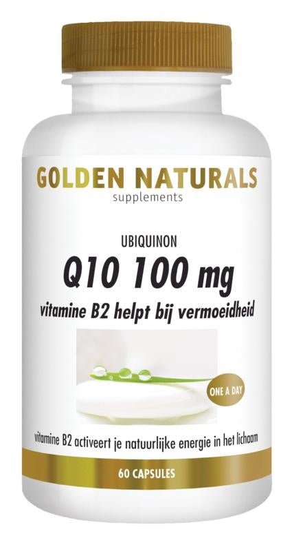 Q10 100 mg - NowVitamins - Golden Naturals - 8718164646126