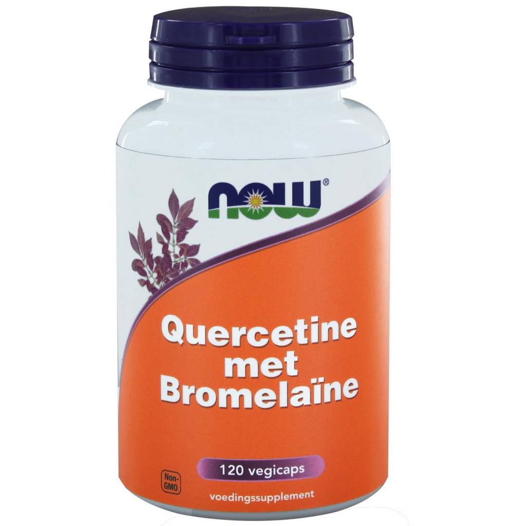 Quercetine met Bromelaïne - NowVitamins - NOW Foods - 733739101396
