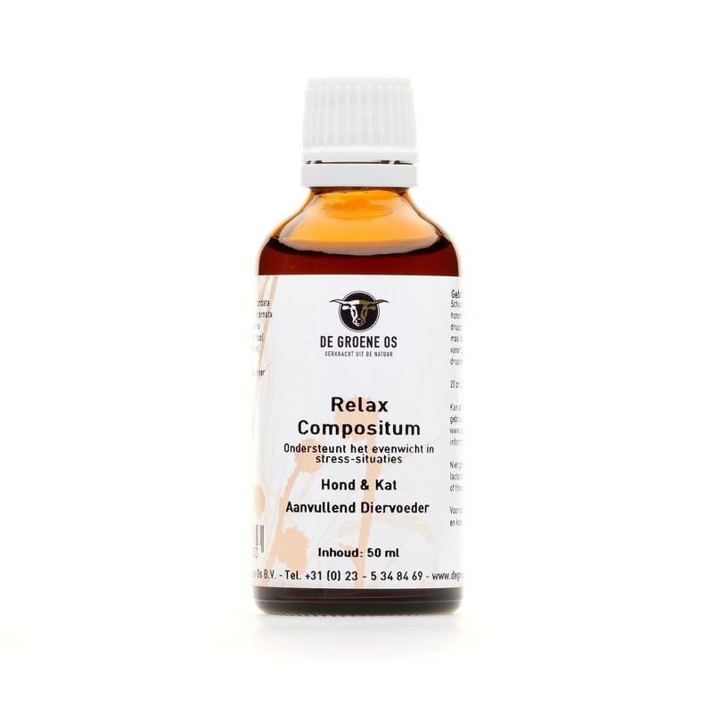 Relax compositum hond/kat - NowVitamins - Groene Os - 7091165496053