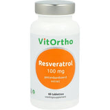 Resveratrol 100mg - NowVitamins - VitOrtho - 8717056141428