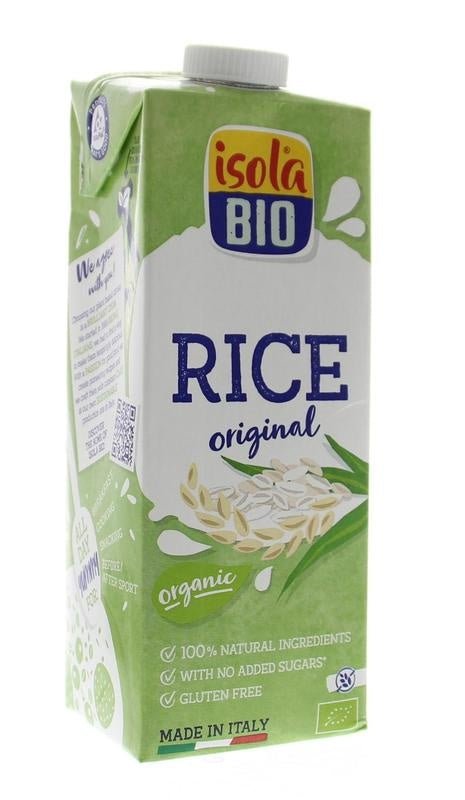 Rijstdrank naturel - NowVitamins - Isola Bio - 8023678161288