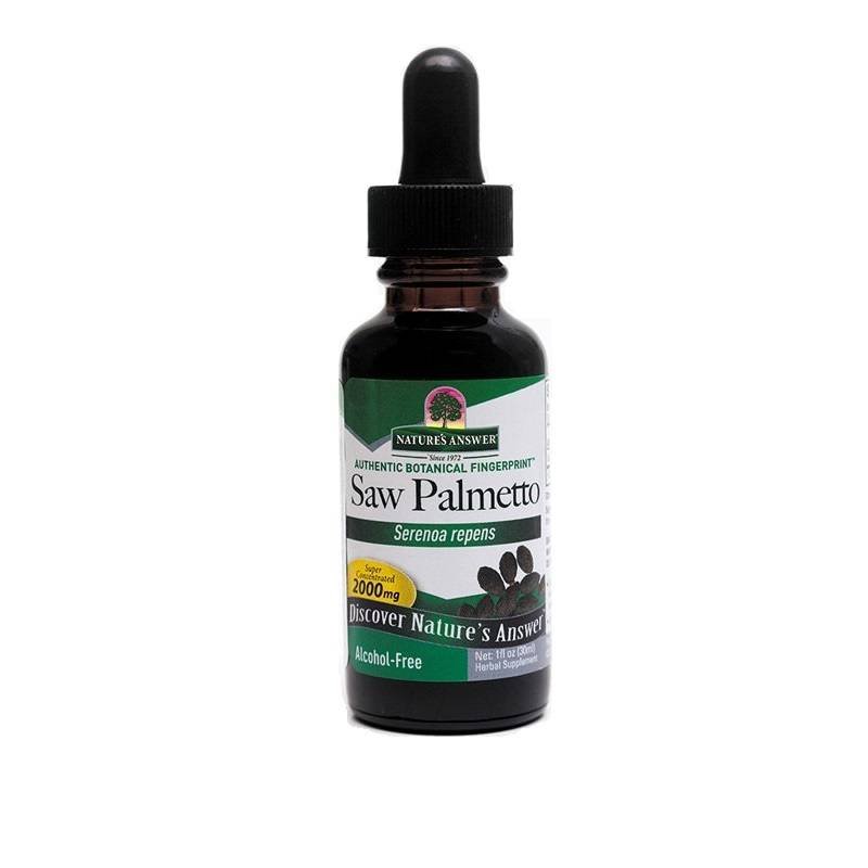 Saw Palmetto extract 1:1 alcoholvrij 2000 mg - NowVitamins - Natures Answer - 083000006685