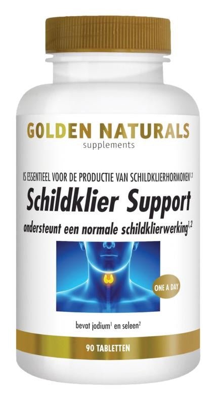 Schildklier support - NowVitamins - Golden Naturals - 8718164646720