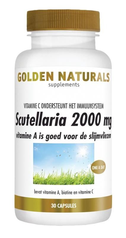 Scutellaria 2000 mg - NowVitamins - Golden Naturals - 8718164647161