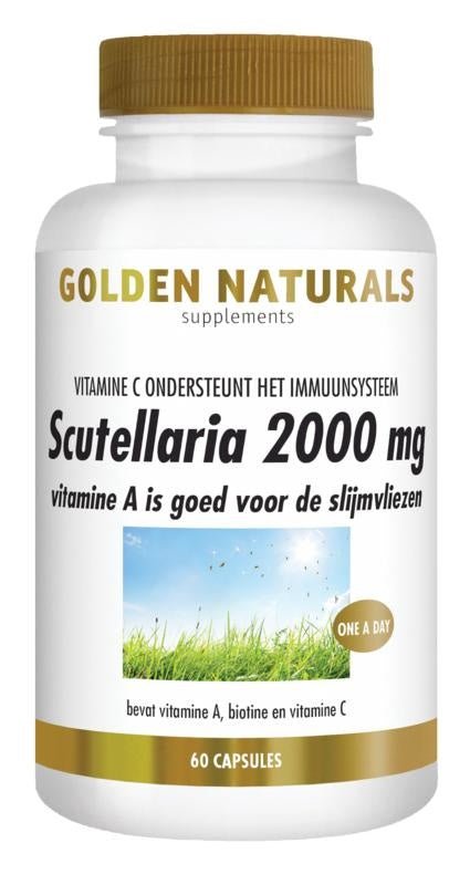 Scutellaria 2000 mg - NowVitamins - Golden Naturals - 8718164647161